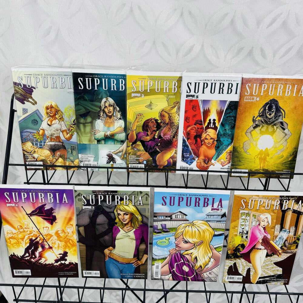Supurbia 1-4 & Volume 2: 1-3 5-6 Lot‎ Grace Randolph Boom! Studios